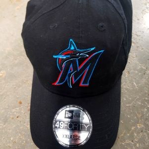 XXL New Era Miami Marlins Hat NWT
